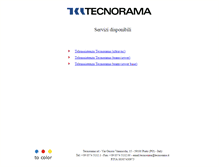 Tablet Screenshot of hermes.tecnorama.it